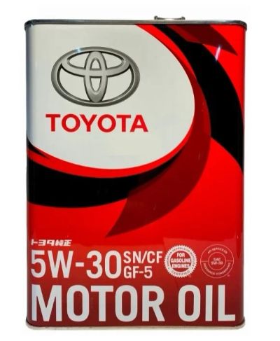 Лот: 16494927. Фото: 1. Масло Toyota 5W30 SN, 4л. Масла, жидкости