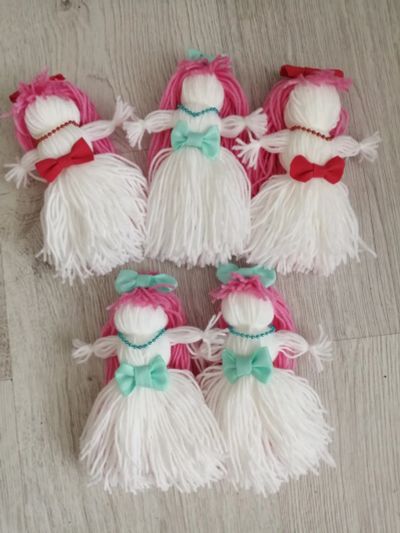 Лот: 21512911. Фото: 1. кукла из ниток. Куклы и аксессуары