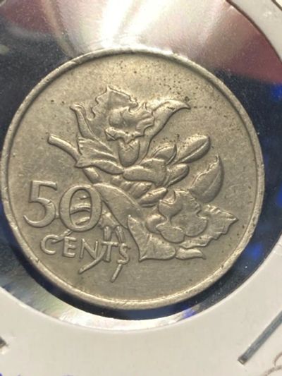 Лот: 19832572. Фото: 1. Сейшелы 50 центов, 1977. Африка