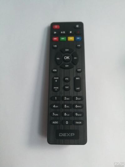 Лот: 16133227. Фото: 1. ПДУ оригинал DEXP к ТВ приставке. Пульты ДУ
