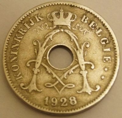Лот: 7944570. Фото: 1. 10 сентим 1928 Бельгия. Европа