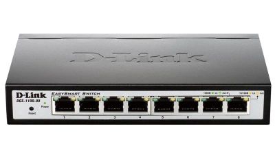 Лот: 4746494. Фото: 1. Коммутатор D-Link DGS-1100-08P... Маршрутизаторы (роутеры)