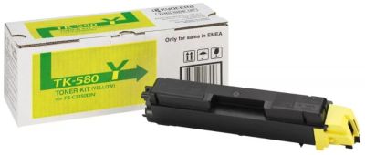 Лот: 18597034. Фото: 1. Тонер-картридж Kyocera TK-590Y... Картриджи, расходные материалы