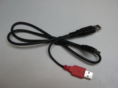 Лот: 3859532. Фото: 1. Переходник miniUSB на USB c дополнительным... Шлейфы, кабели, переходники