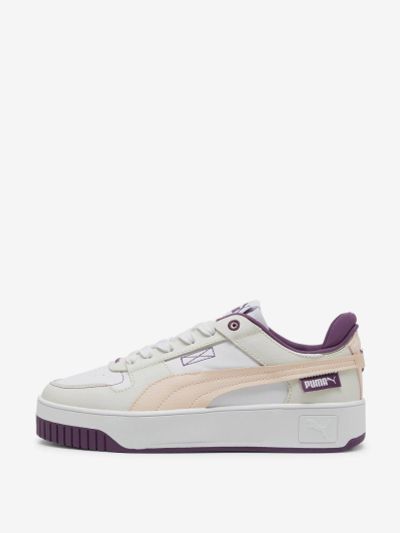 Лот: 24292517. Фото: 1. Кеды женские PUMA Carina, Белый. Кеды, кроссовки, слипоны