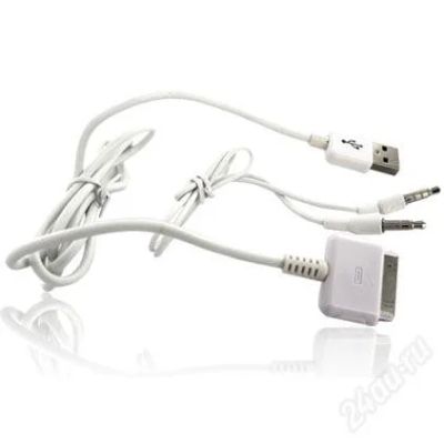 Лот: 1790458. Фото: 1. Набор кабелей для Iphone, Ipod... Дата-кабели, переходники