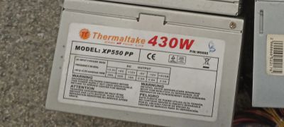 Лот: 20984037. Фото: 1. Блок питания Thermaltake XP550... Корпуса, блоки питания