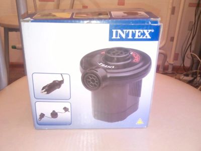 Лот: 8497271. Фото: 1. Насос электрический Intex. Другое (туризм, охота, рыбалка, самооборона)