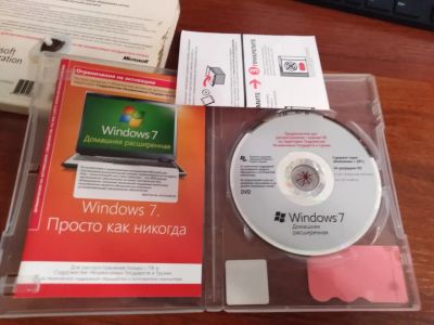 Лот: 14722000. Фото: 1. Windows 7 Home Premium SP1 64-bit... Системные