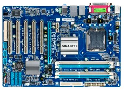 Лот: 6144849. Фото: 1. Материнская плата Gigabyte GA-P43T-ES3G. Материнские платы