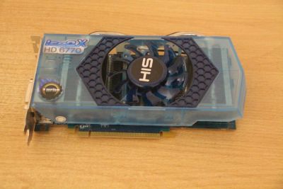 Лот: 4089107. Фото: 1. Видеокарта HIS Radeon HD 6770... Видеокарты