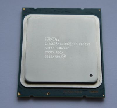 Лот: 22270103. Фото: 1. CPU Intel Xeon E5-2690V2 3.00GHz... Процессоры