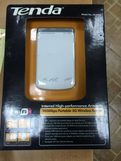 Лот: 6735579. Фото: 1. 3G/WiFi Роутер Tenda. Маршрутизаторы (роутеры)