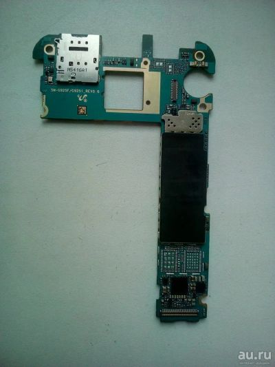 Лот: 9122536. Фото: 1. Плата для Samsung Galaxy S6 Edge... Микросхемы и платы