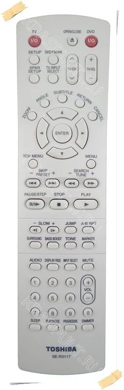 Лот: 15903747. Фото: 1. Пульт TOSHIBA SE-R0117 ORIGINAL. Пульты ДУ