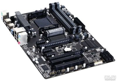 Лот: 9346014. Фото: 1. Игровая материнка Gigabyte GA-970A-DS3P... Материнские платы