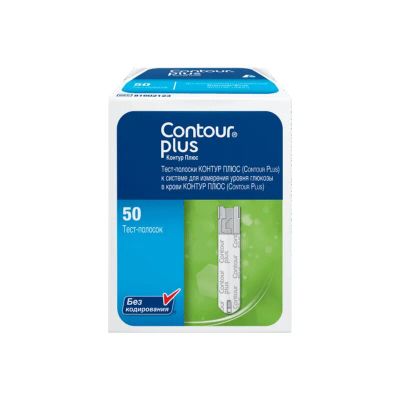 Лот: 23722062. Фото: 1. Contour Plus Тест-полоски для... Лекарства