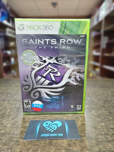 Лот: 24628711. Фото: 1. Saints Row The Third. Новый. Лицензионный... Игры для консолей