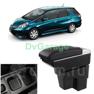 Лот: 16336513. Фото: 1. Подлокотник Honda FIT Shuttle... Салон