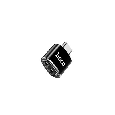 Лот: 24954909. Фото: 1. Переходник Type-C to USB Hoco... Дата-кабели, переходники