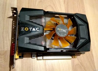 Лот: 14947601. Фото: 1. Zotac gtx 560. Видеокарты