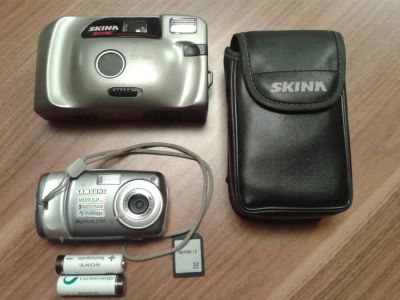 Лот: 5264579. Фото: 1. Samsung Digimax A302 (цифровой... Цифровые компактные