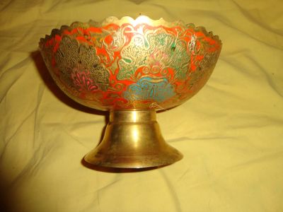 Лот: 18564851. Фото: 1. Латунная ваза. Вазы