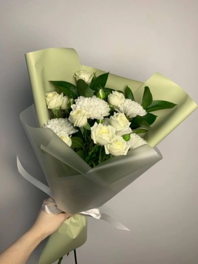 Лот: 25702793. Фото: 1. 2. Букет - комплимент быстрые... Свежие цветы