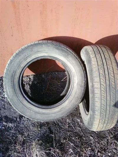 Лот: 903570. Фото: 1. Bridgestone 185\70 R14. Шины