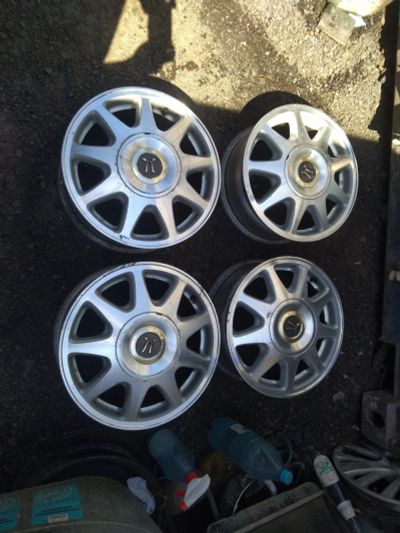 Лот: 15129289. Фото: 1. R15 5x114 toyota оригинал 4шт. Диски