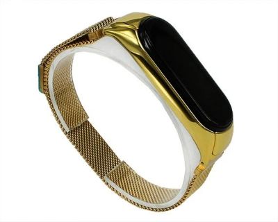 Лот: 20886230. Фото: 1. Ремешок Xiaomi Mi Band 5 Milanese... Смарт-часы, фитнес-браслеты, аксессуары