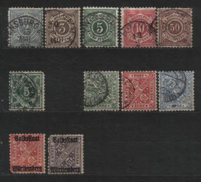 Лот: 25882466. Фото: 1. Вюртембург 1875-1919_001. Марки