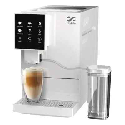 Лот: 24927628. Фото: 1. Кофемашина Stelvio AX200 White. Чайники, кофемашины, кулеры