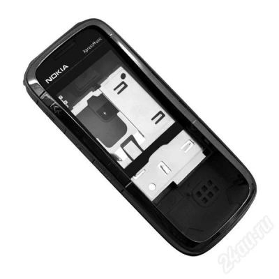 Лот: 676205. Фото: 1. Корпус Nokia 5130 Black + Бесплатная... Корпуса, клавиатуры, кнопки