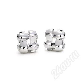 Лот: 184916. Фото: 1. Серьги Tiffany-гвоздики. Серьги, каффы