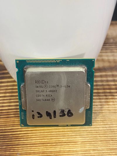 Лот: 18956910. Фото: 1. Процессор intel core i3 4130 3... Процессоры