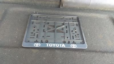 Лот: 15416541. Фото: 1. Рамка под квадратный номер toyota. Кузов