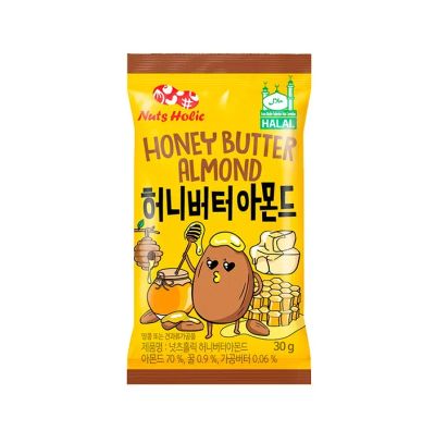 Лот: 20532195. Фото: 1. Миндаль в глазури HALAL Nuts Holic... Другое (продукты)