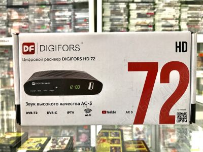 Лот: 15549160. Фото: 1. Цифровая ТВ приставка DVB-T2 Digifors... Цифровое, спутниковое ТВ