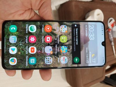 Лот: 17008401. Фото: 1. Samsung galaxy A70 128 разбит... Смартфоны