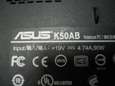 Лот: 6754230. Фото: 1. Корпус для ноутбука ASUS K50ab... Корпуса, блоки питания