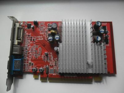 Лот: 8009697. Фото: 1. Видеокарта PCI-E Radeon X550 256Mb. Видеокарты