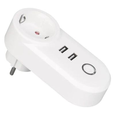 Лот: 24531741. Фото: 1. Умная розетка SLS OUT-05 USB WiFi... Умный дом