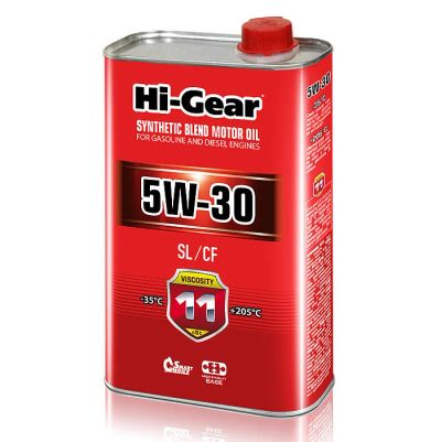 Лот: 9453929. Фото: 1. Моторное масло Hi-Gear SAE 5W-30... Масла, жидкости
