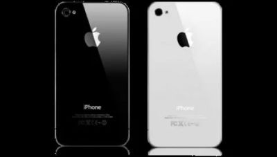 Лот: 4002895. Фото: 1. Задняя крышка Apple iPhone 4 белая. Корпуса, клавиатуры, кнопки