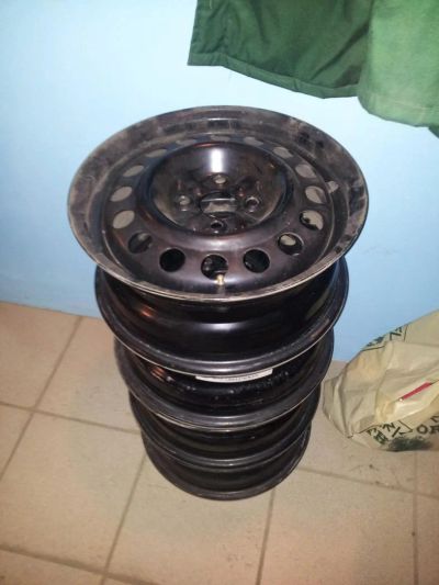 Лот: 4533013. Фото: 1. Штампованные диски R15 4*100. Диски