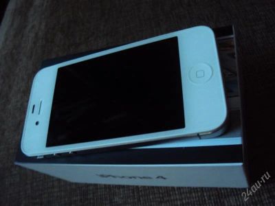 Лот: 2368651. Фото: 1. iphone 4 8GB красноярская гарантия. Смартфоны
