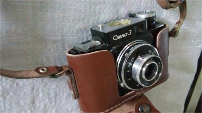 Лот: 7760801. Фото: 1. фотоаппарат СМЕНА-3...рабочий... Плёночные дальномерные, шкальные