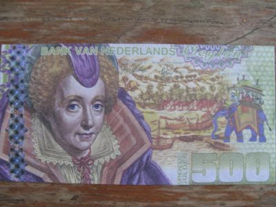 Лот: 18588830. Фото: 1. Нидерландский Цейлон 500 гульденов... Азия