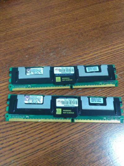Лот: 12840941. Фото: 1. Оперативная память Kingston FB-DIMM... Оперативная память